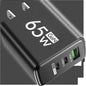 65W Gan USB Charger Fast Charging Quick Charger3.0 Travel Charger for Iphone 15 Samsung Xiaomi Mobile Phone Adapter EU US Plug