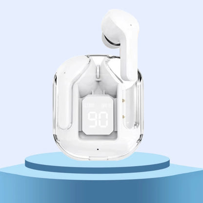 TWS Wireless Earphones Transparent Bluetooth in Ear Headset ENC Sports Headphones LED Power Digital Display Stereo Sound Earbuds